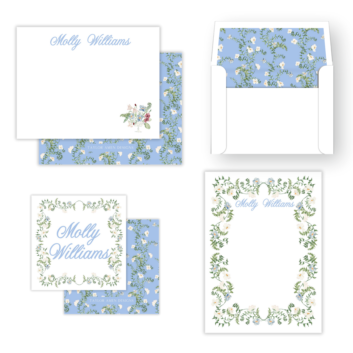 French Meadow Mother's Day Stationery Set