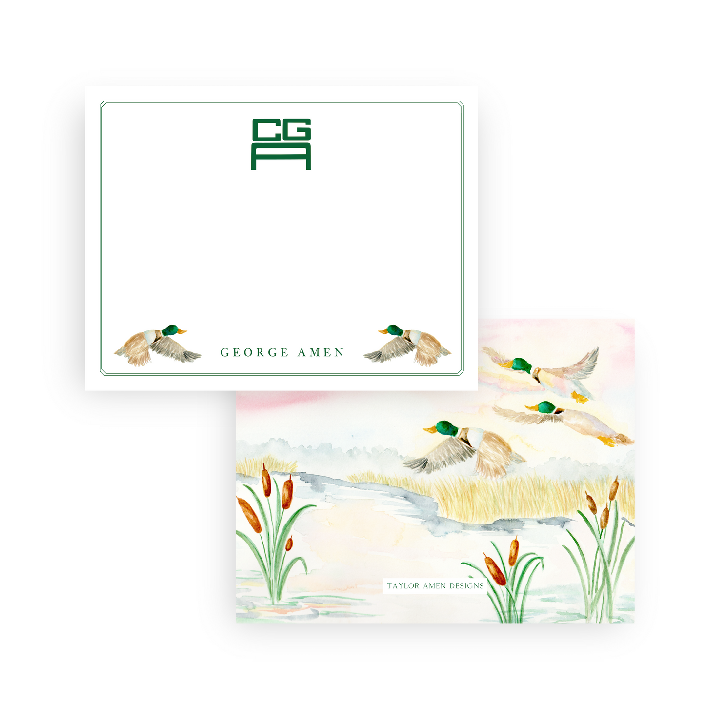 Mallard Duck Stationery