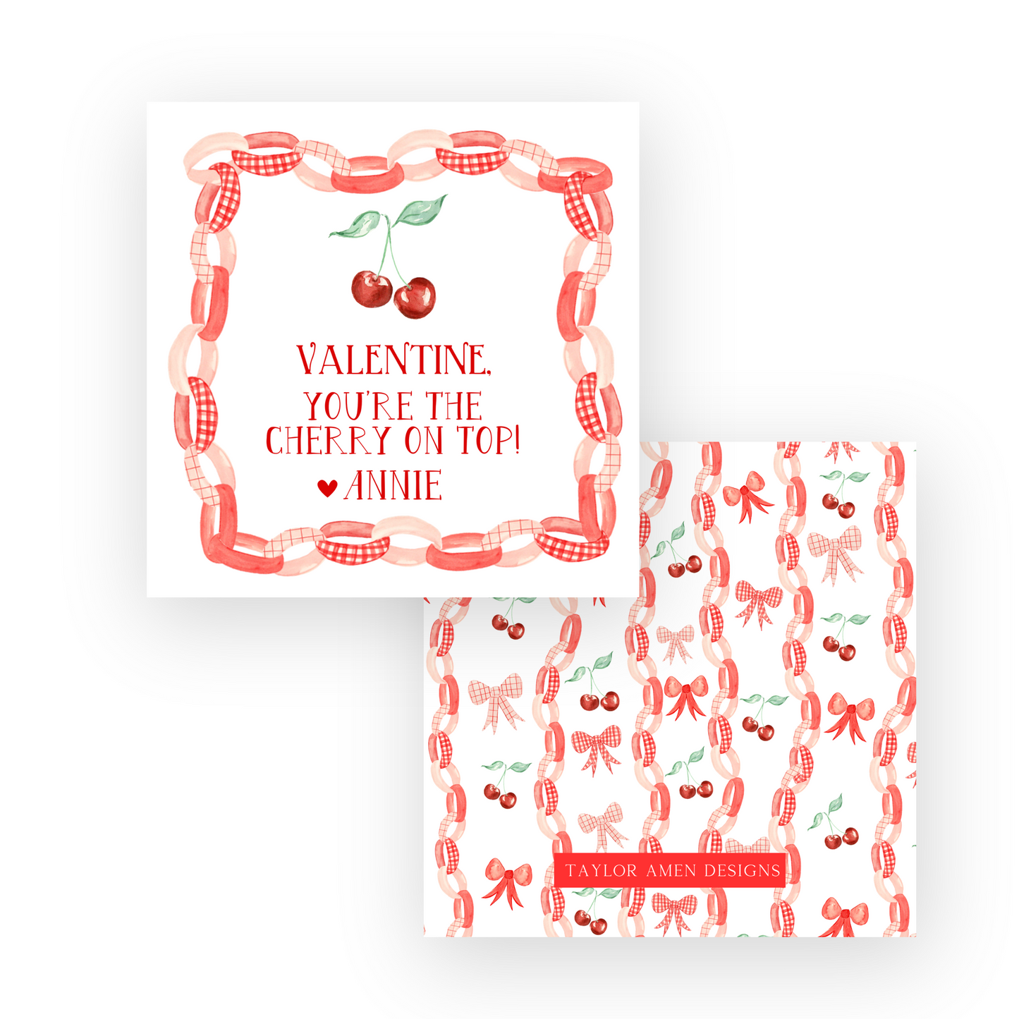 Cherry On Top Valentine