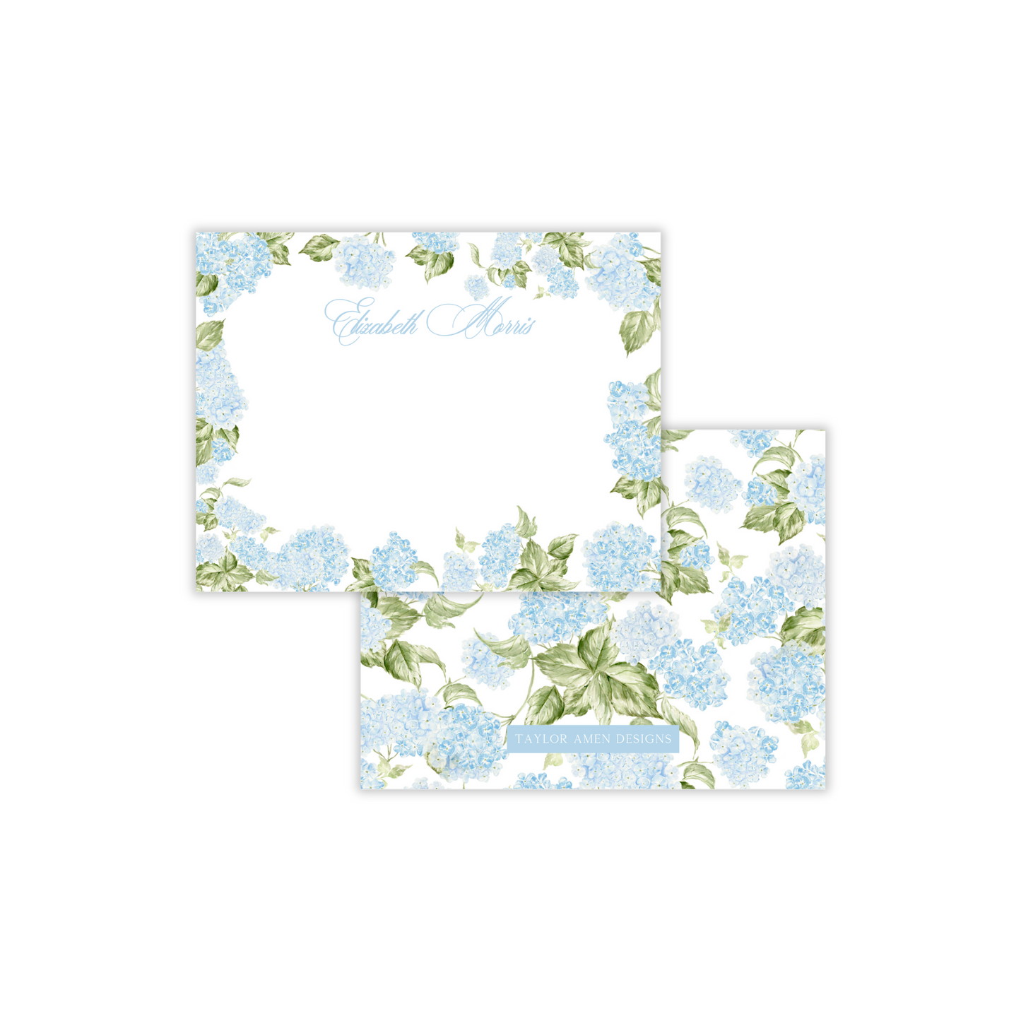 Hydrangeas Stationery