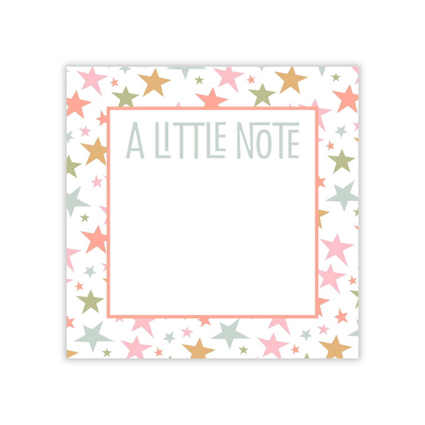 Colorway Whimsical Stars Jumbo Notepad