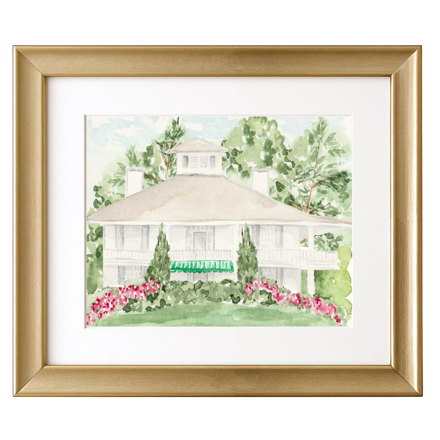Augusta Memories Watercolor Print