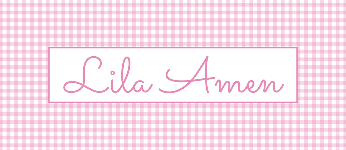 Gingham Labels