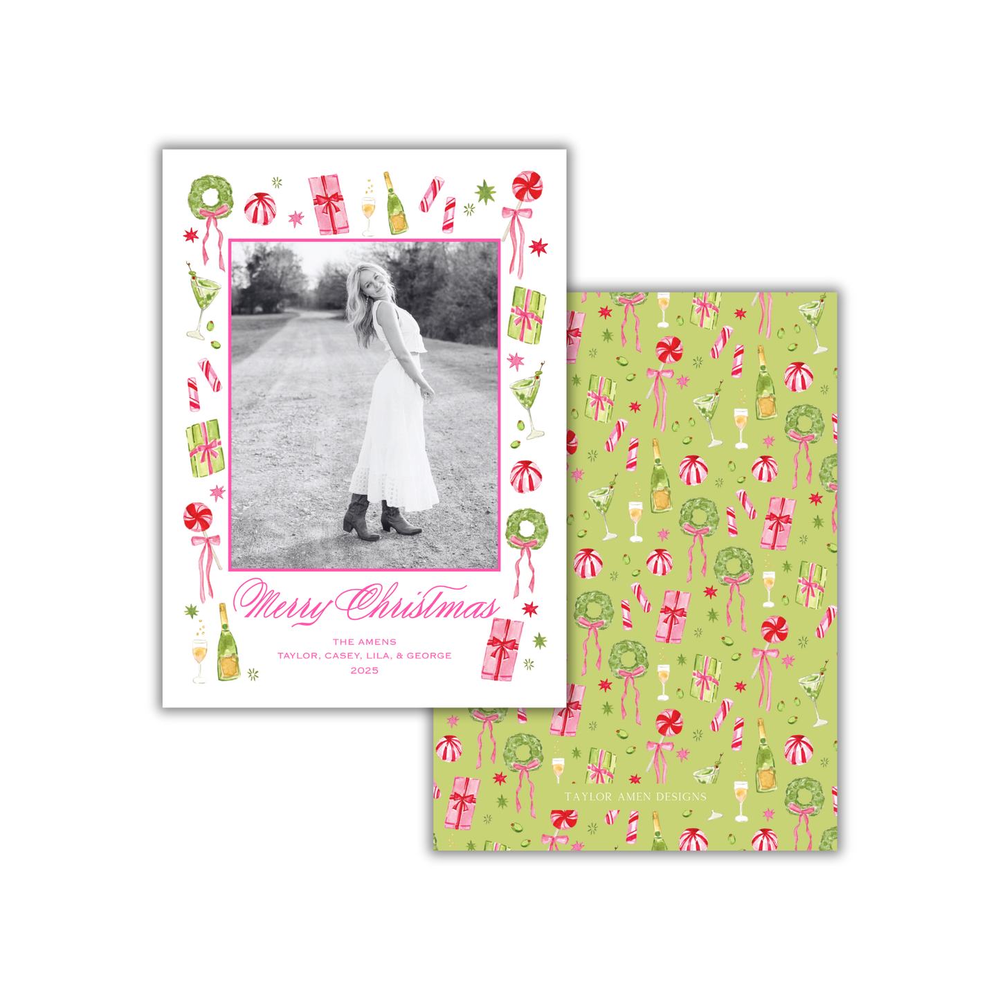 A Very Merry Soiree Christmas Card