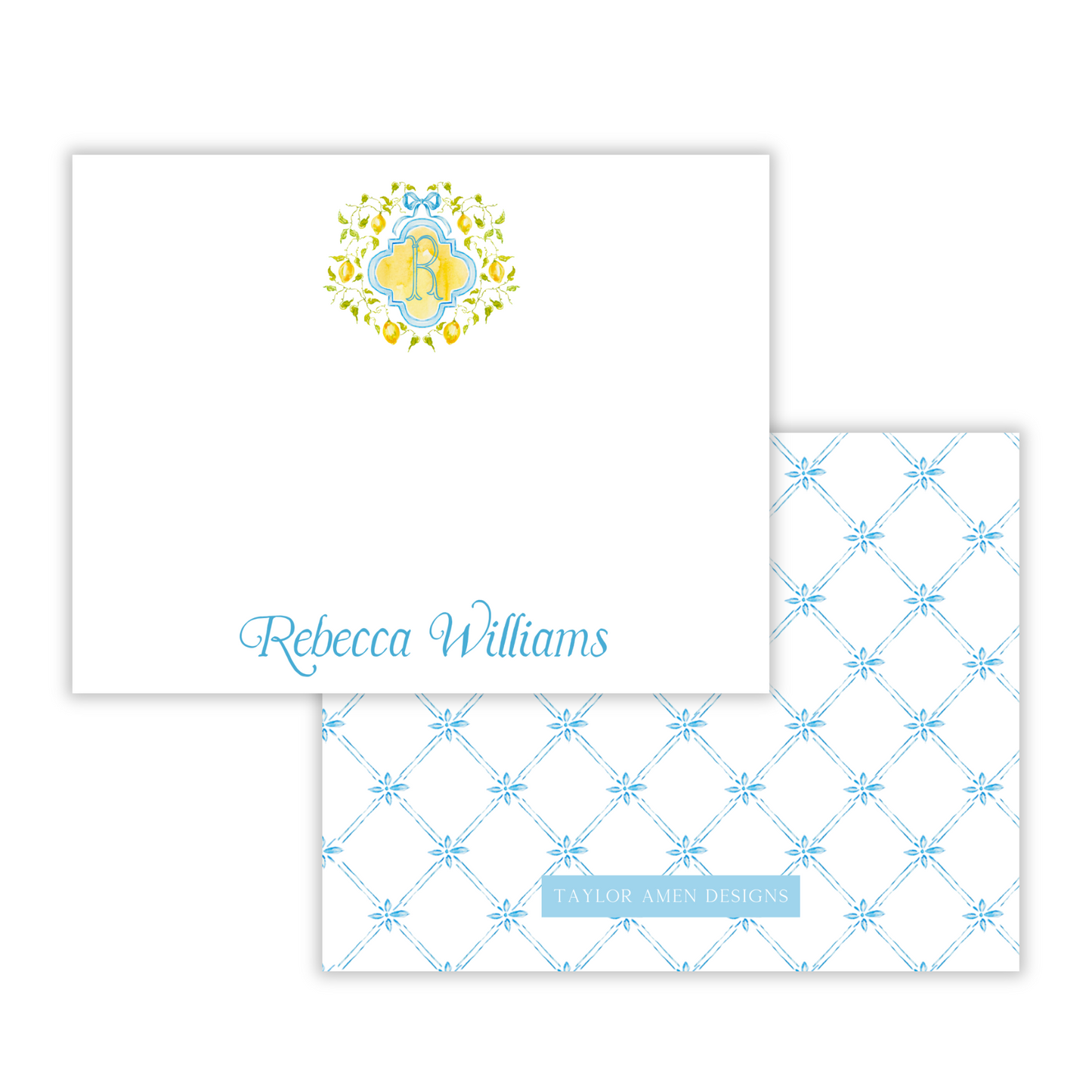 Tuscan Lemon Stationery