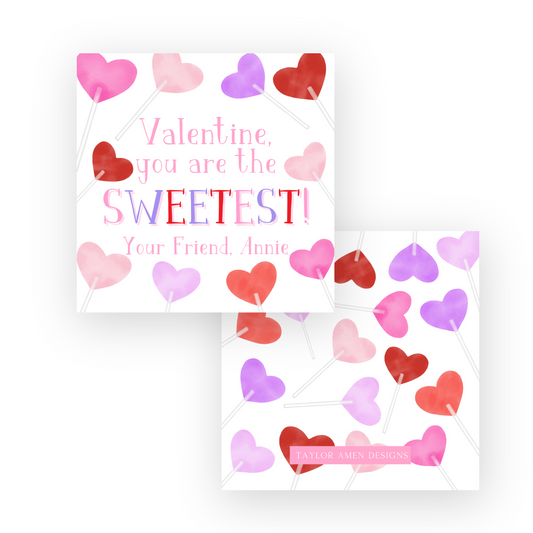 Sucker Sweetest Valentine