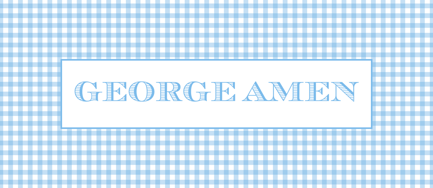 Gingham Labels