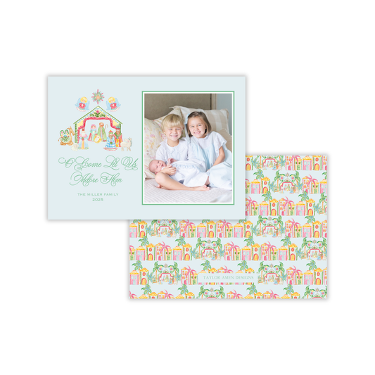 A Holy Night Christmas Card