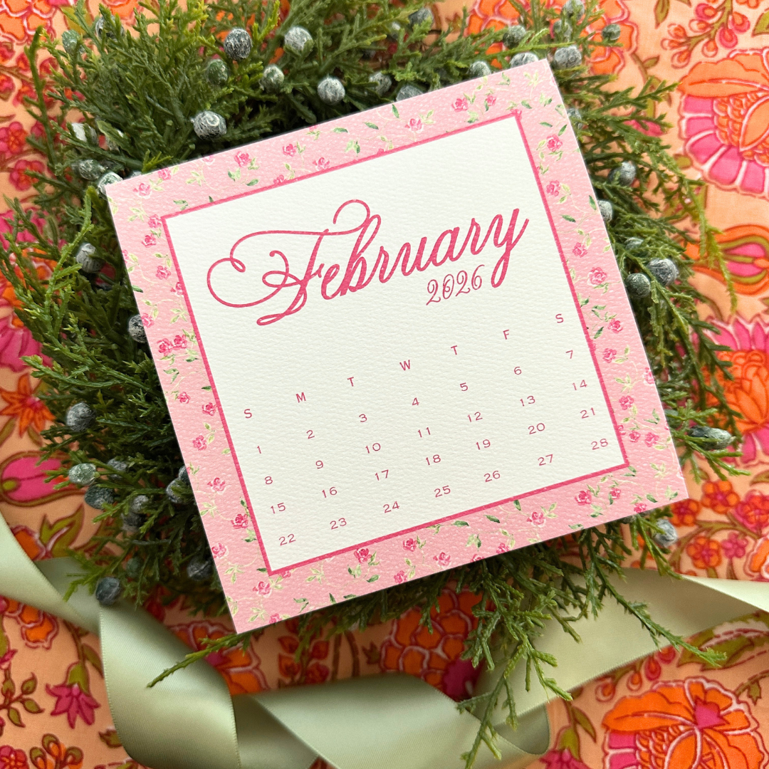 2026 A Year in Bloom Calendar
