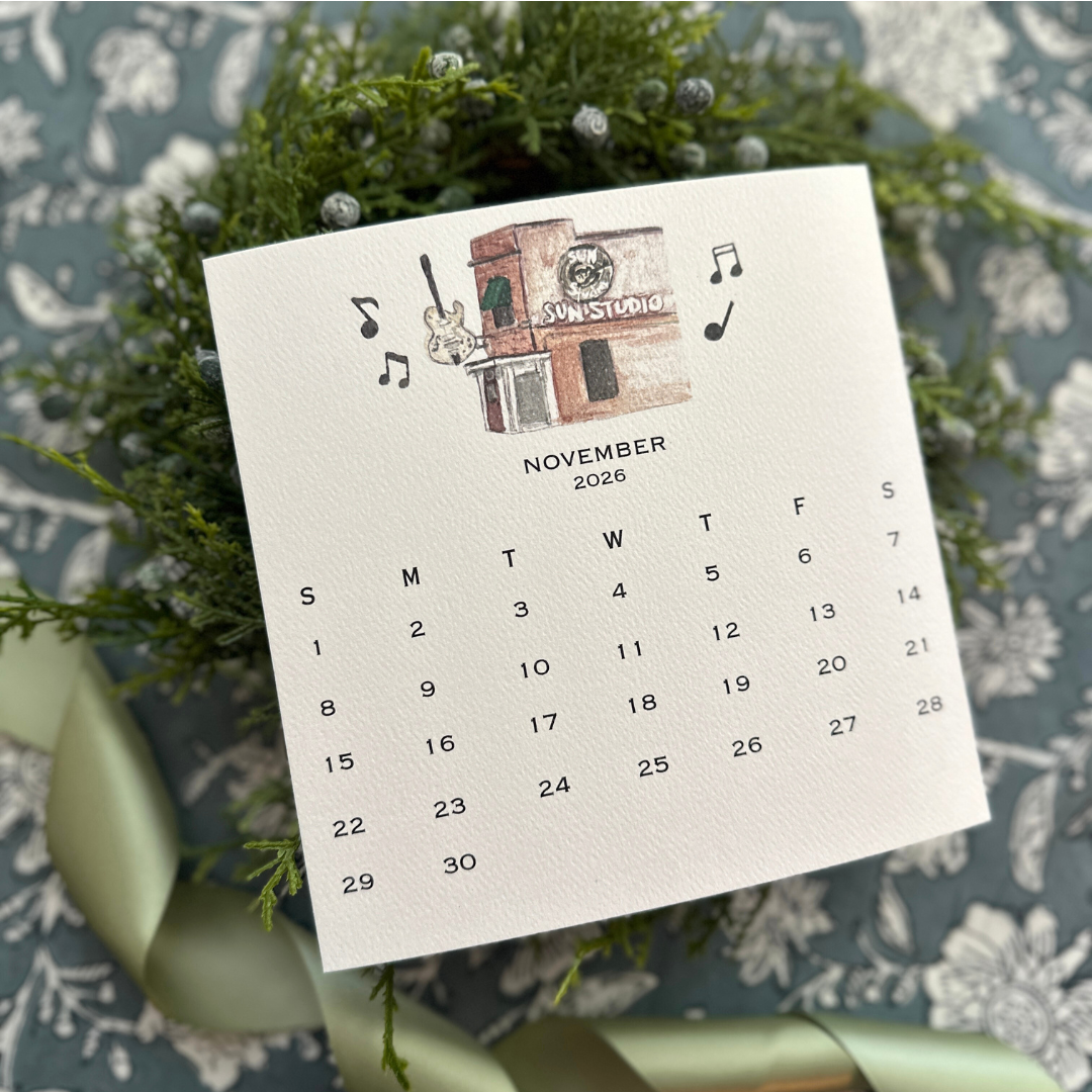 2026 Memphis/901 Calendar