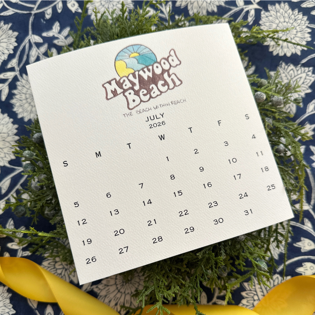 2026 Memphis Retro Calendar