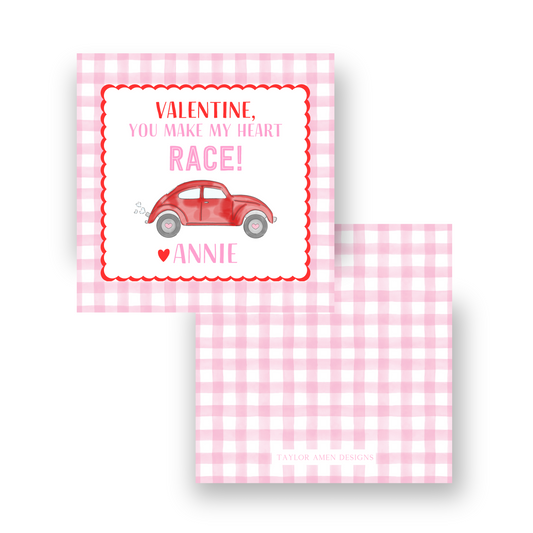 Beetle Car Valentine