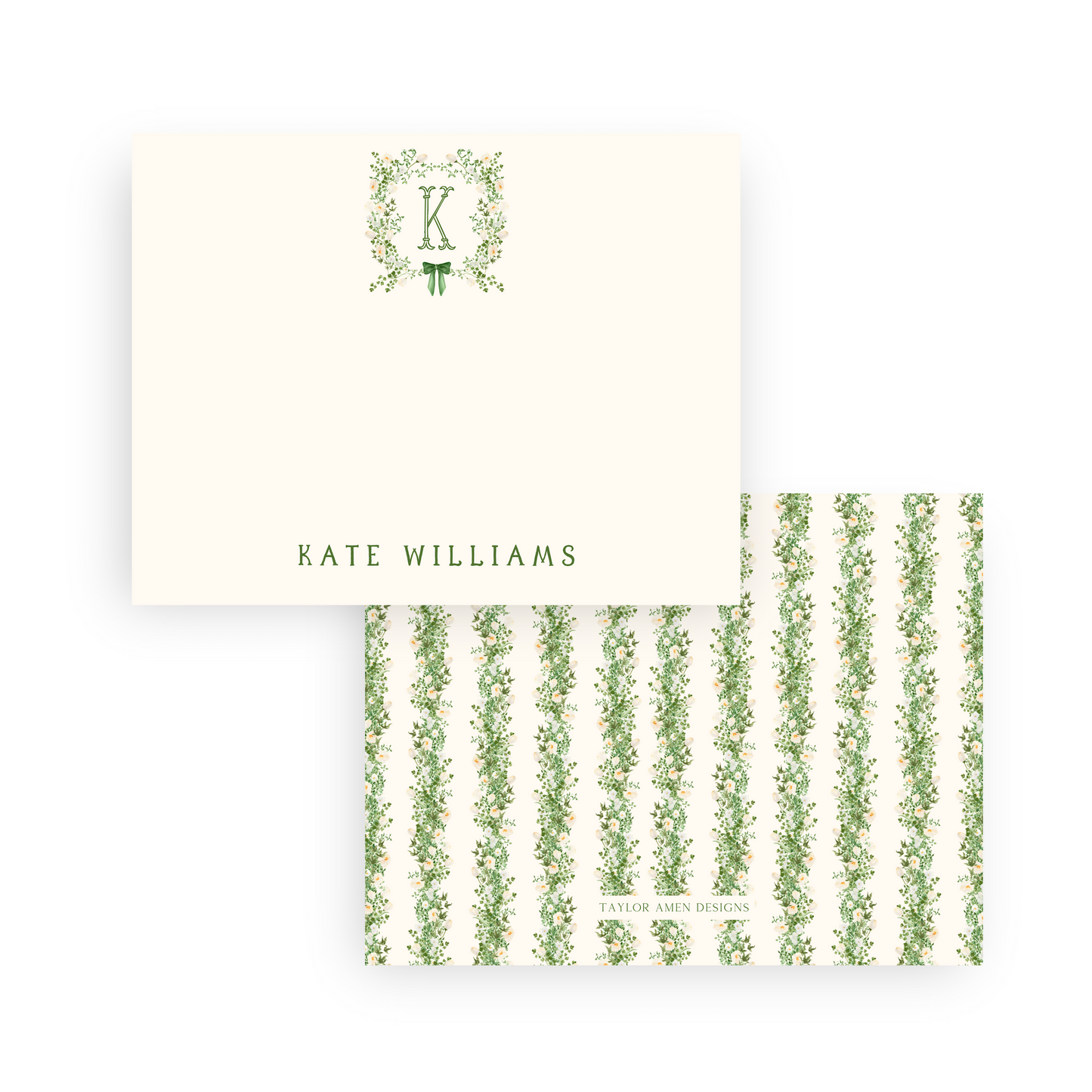 Vintage Floral Stationery