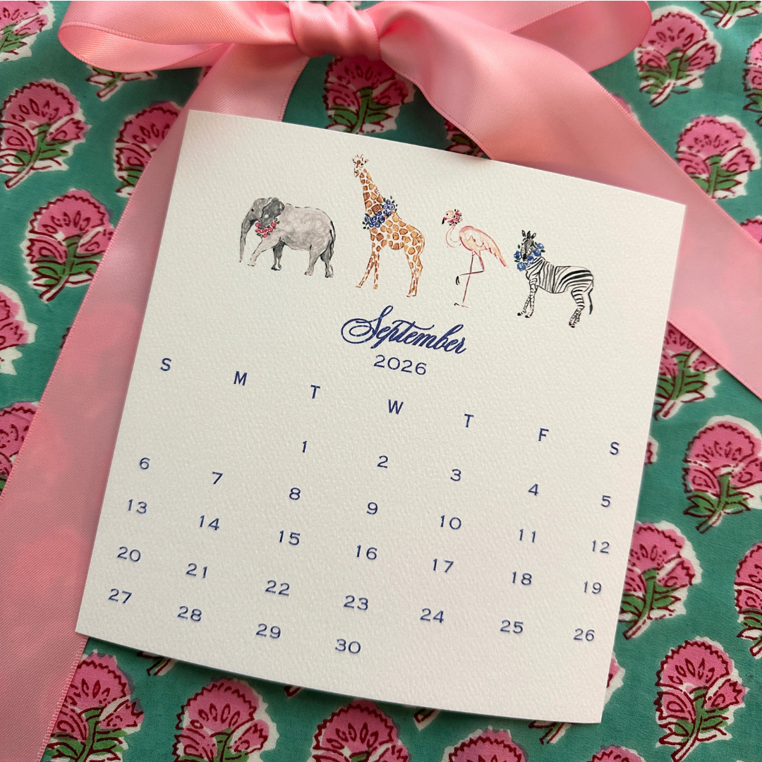2026 Through the Seasons Calendar