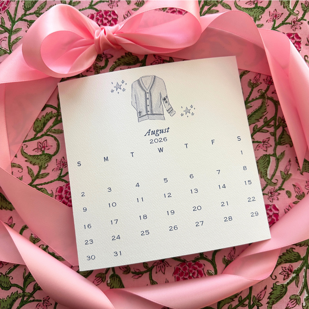 2026 Swiftie Calendar