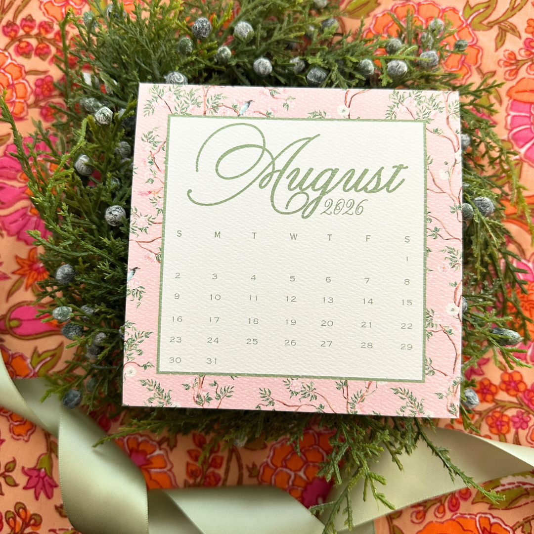 2026 A Year in Bloom Calendar