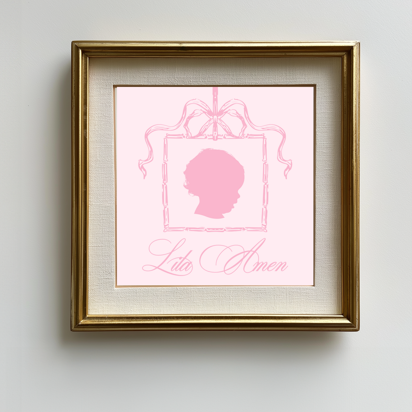 Custom Silhouette Print