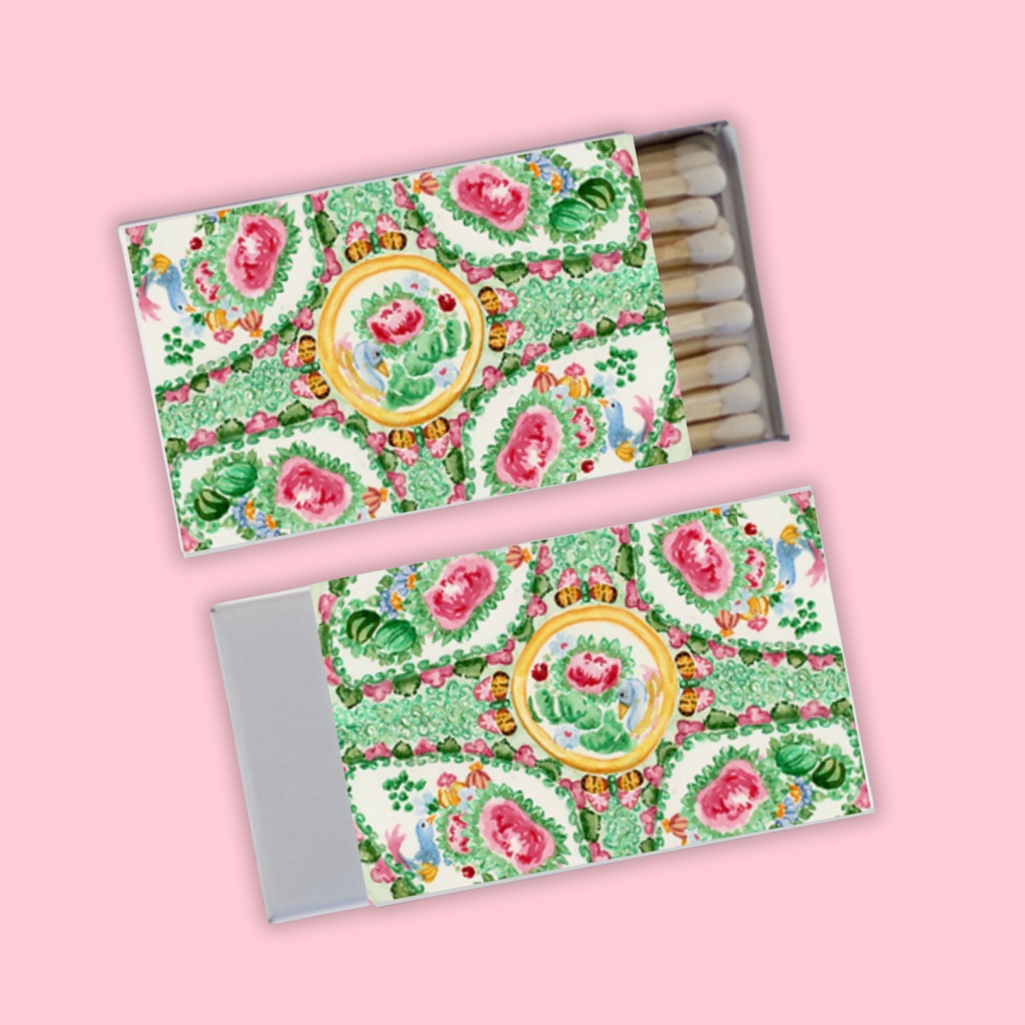 Rose Medallion Matches (pre-order)