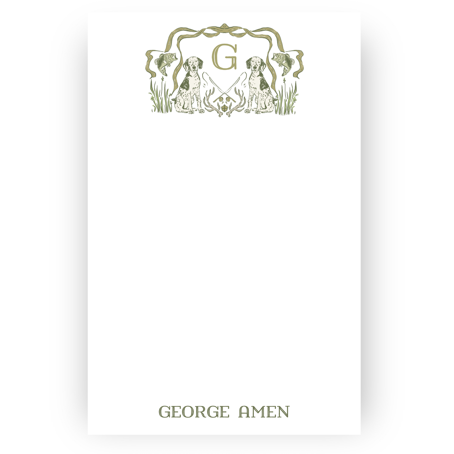 Gone Hunting Notepad