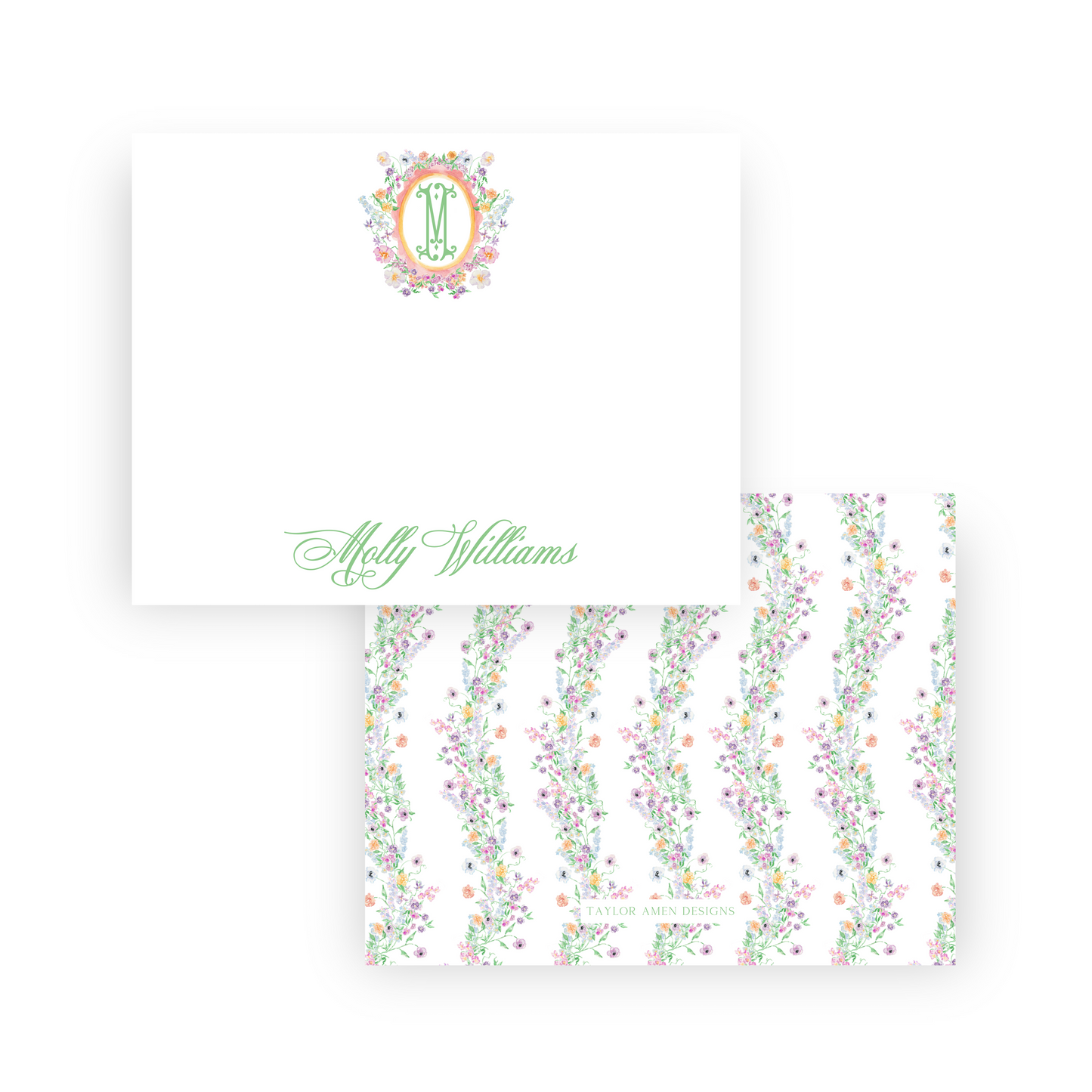 Lavender Le Fleur Stationery