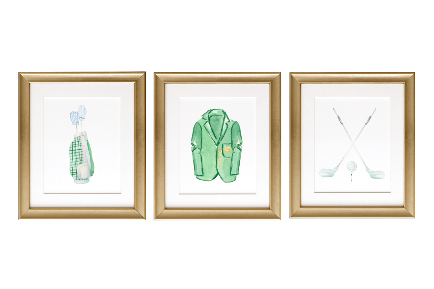 Traditions of the Fairway Watercolor Prints