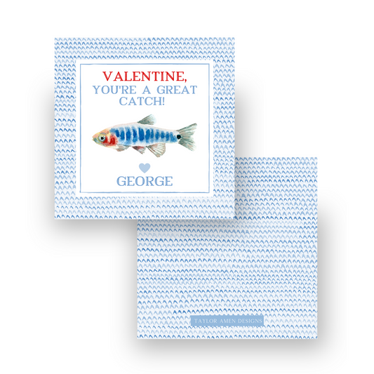 You're a Great Catch Fish Valentine