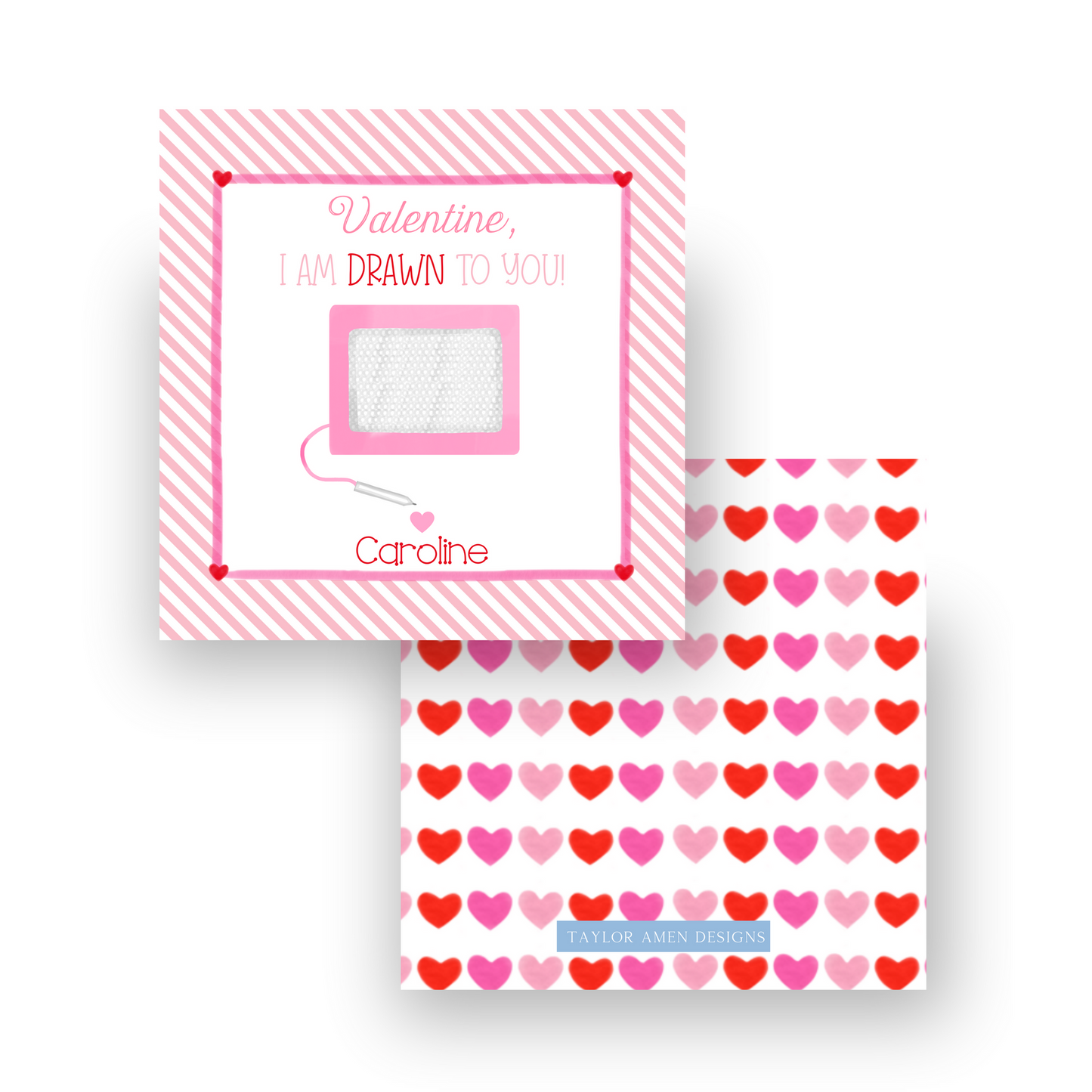 Drawn to You Valentine Pink