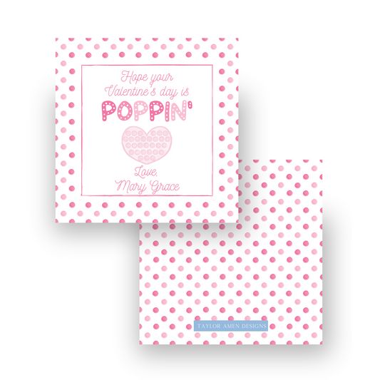 Poppin' Valentine Pink