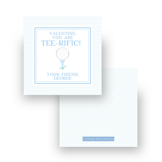 You are Tee-Rific Golf Valentine