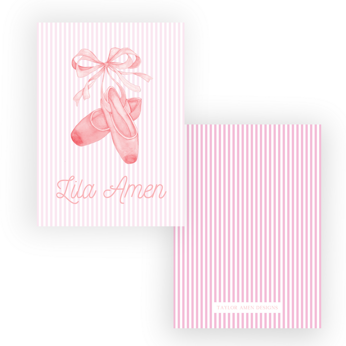 Ballet Luggage Tag