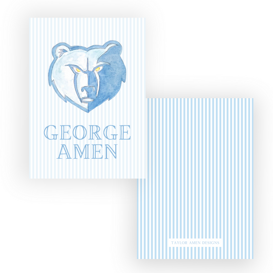 Grizz Luggage Tag