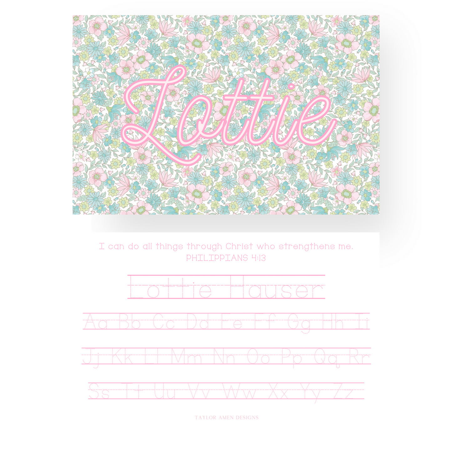 Floral / Spring Placemat