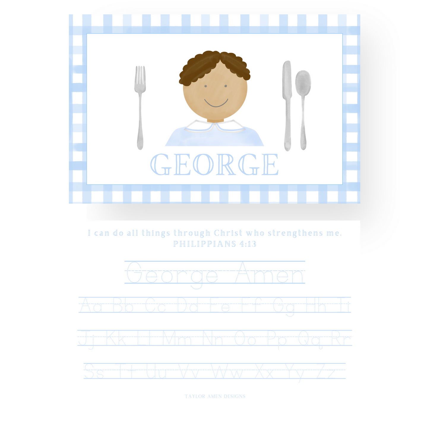 Little Boy Placemat