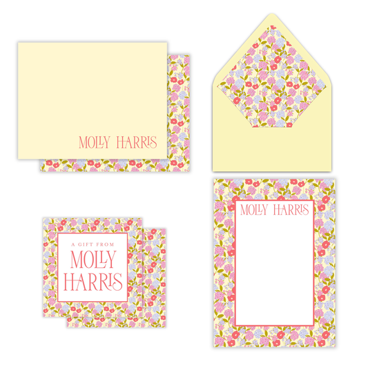 Hydrangea Lane Summer in Color Stationery Set