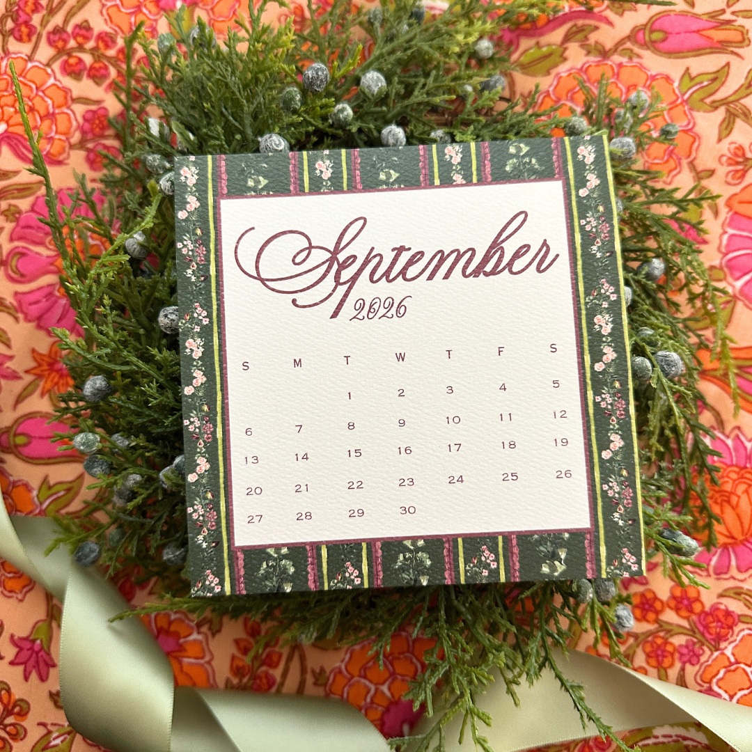 2026 A Year in Bloom Calendar