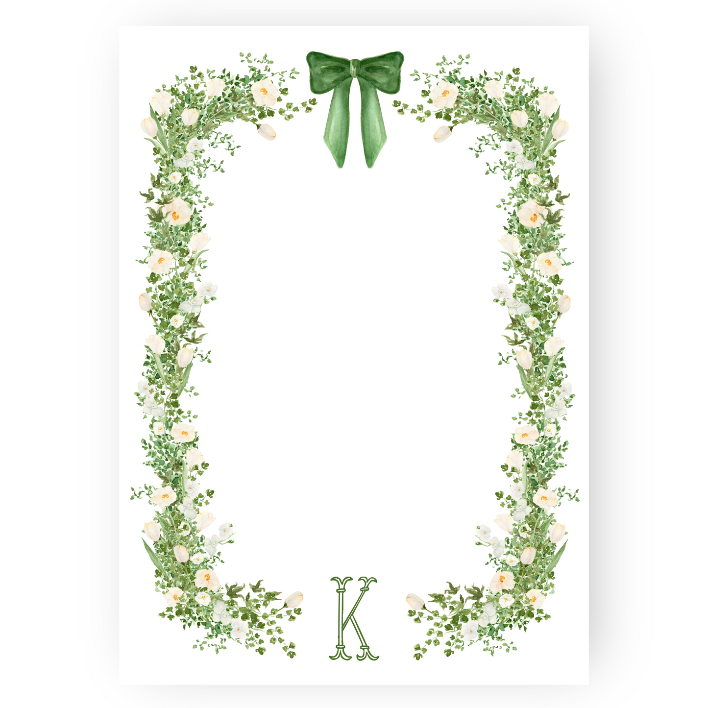 Elegant Blooms Notepad