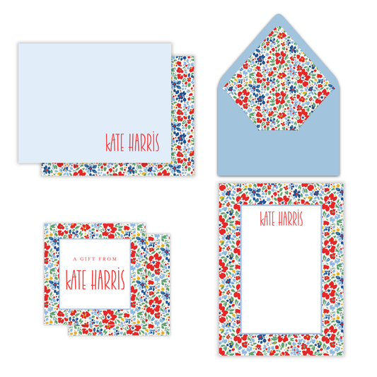 Liberty in Bloom Summer in Color Stationery Set