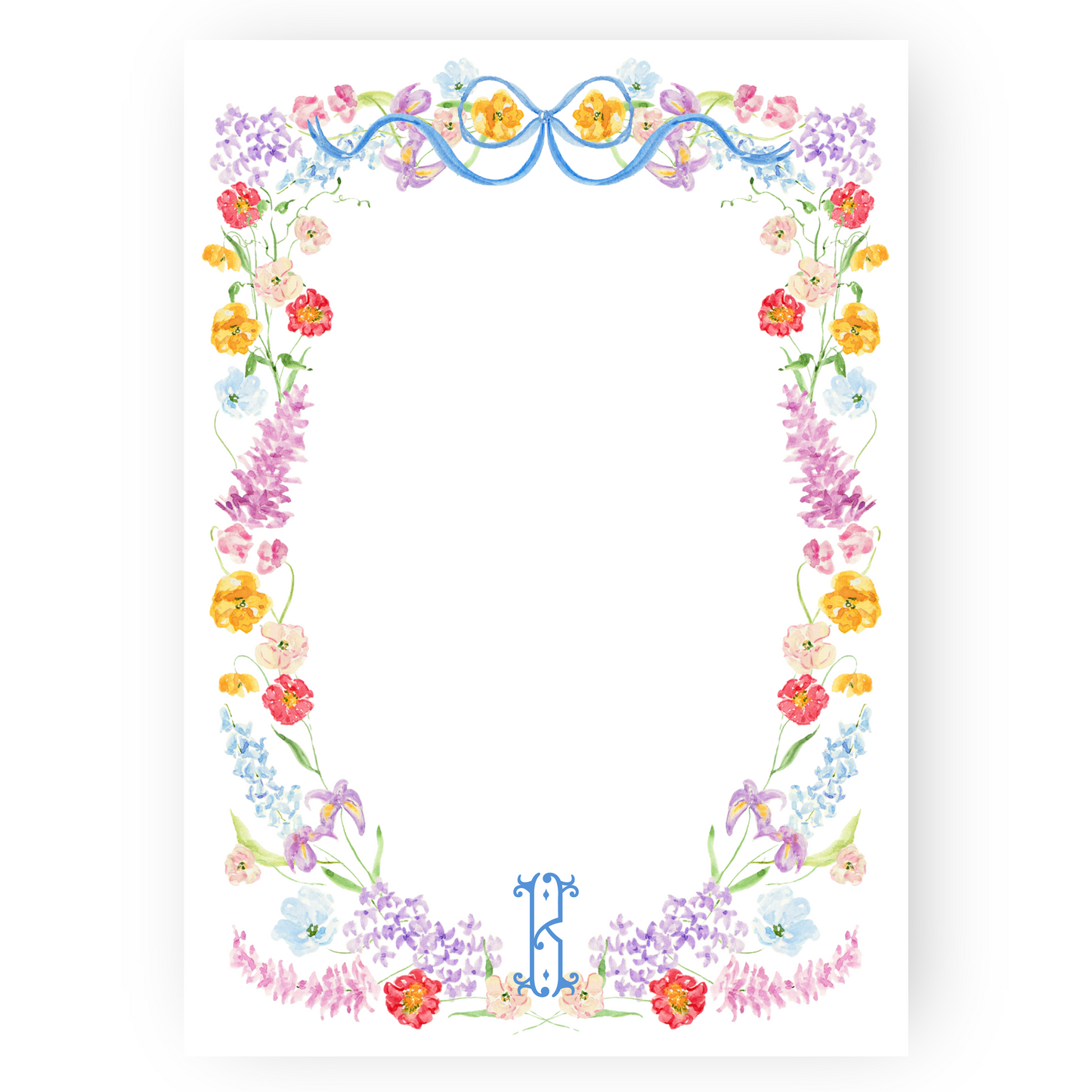 Floral Fusion Notepad