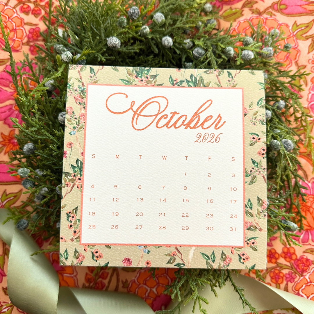 2026 A Year in Bloom Calendar