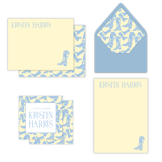 Women's Cowgirl Classic Summer in Color Stationery Set