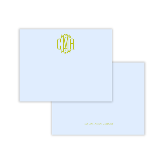 Kensington Monogram Stationery