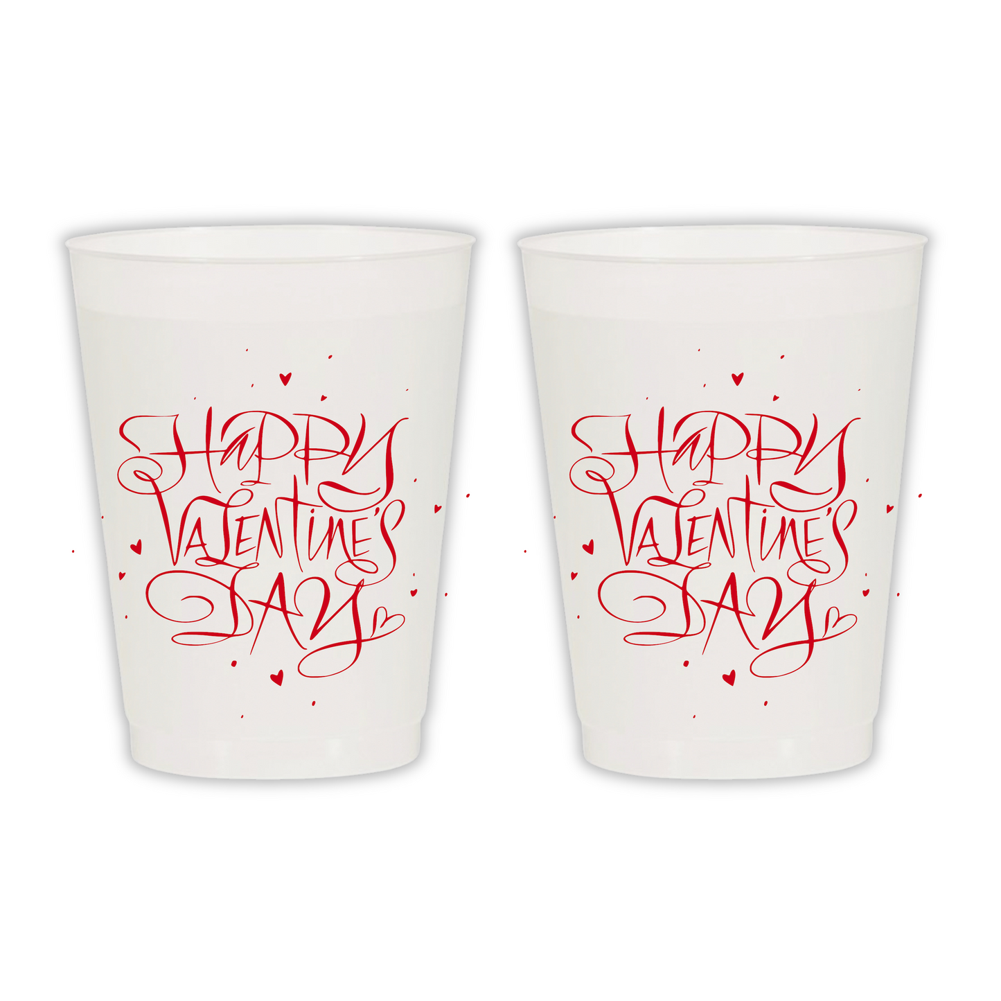 Valentine Frosted Cups (10 Count)