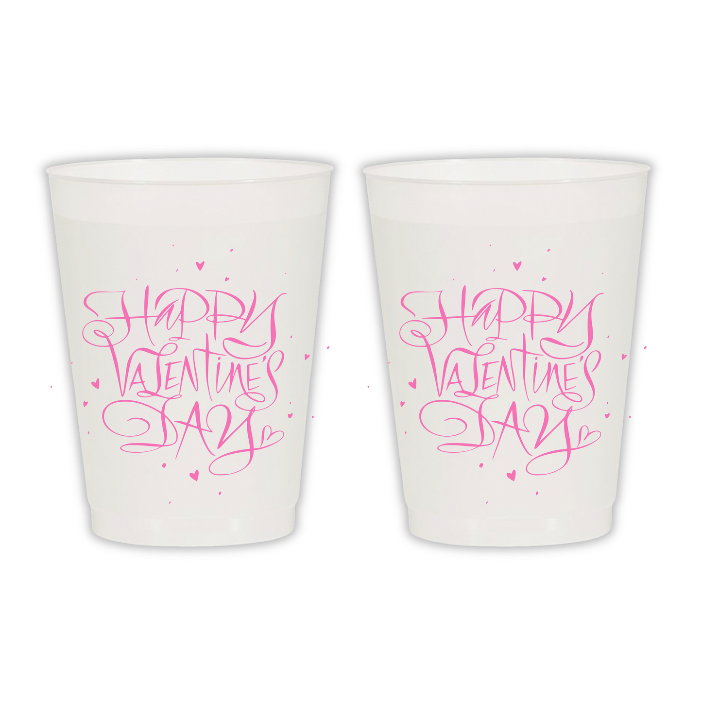 Valentine Frosted Cups (10 Count)