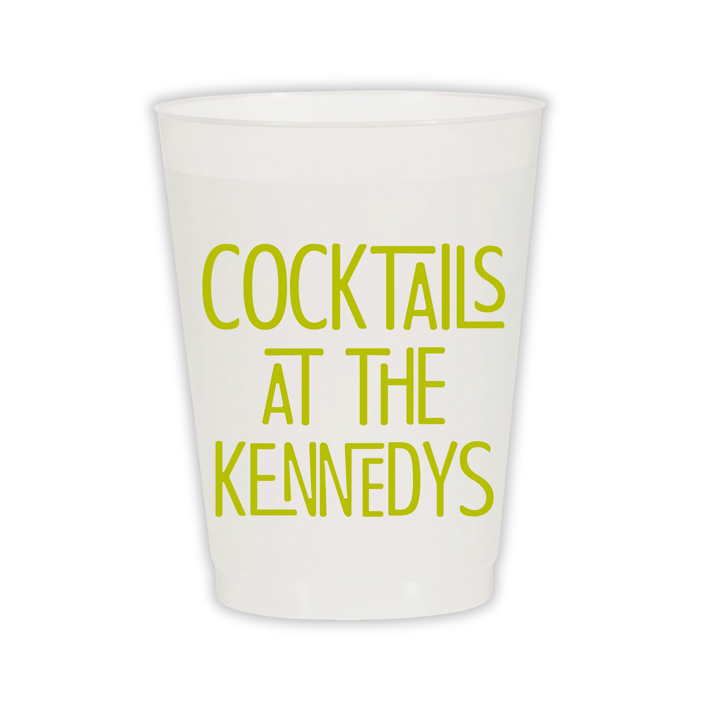 Personalized Family Cups