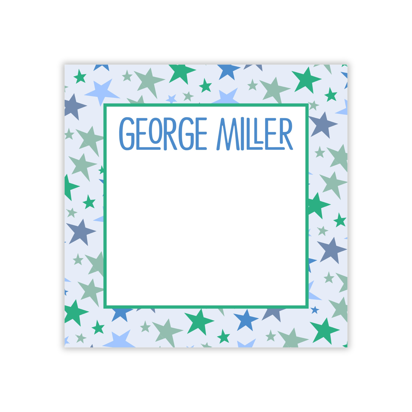 Colorway Whimsical Stars Jumbo Notepad