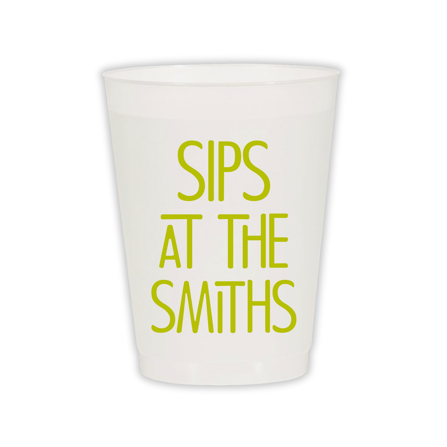 Personalized Family Cups