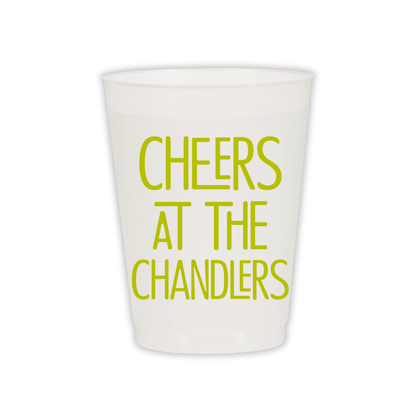 Personalized Family Cups