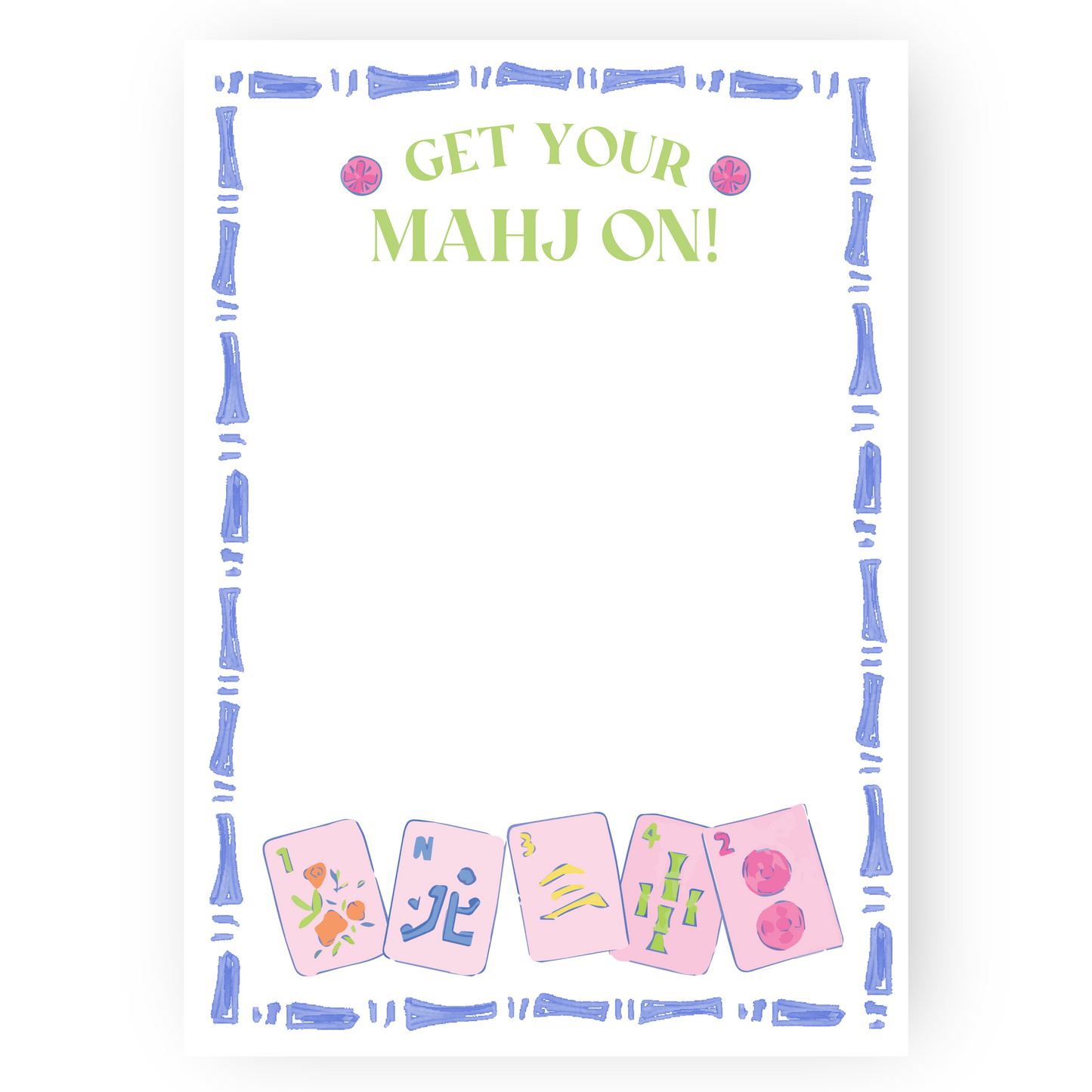 Mahjong Notepad