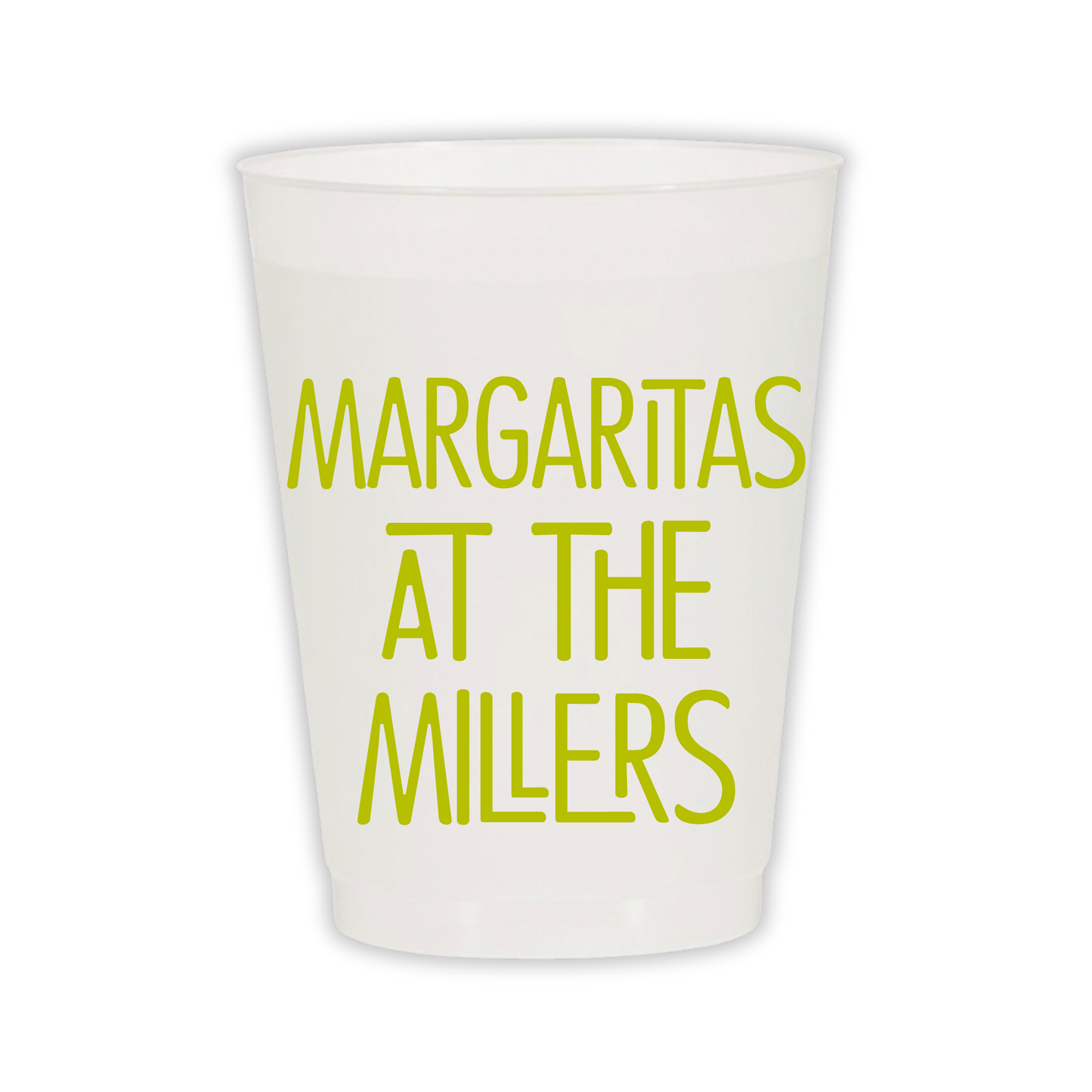 Personalized Family Cups