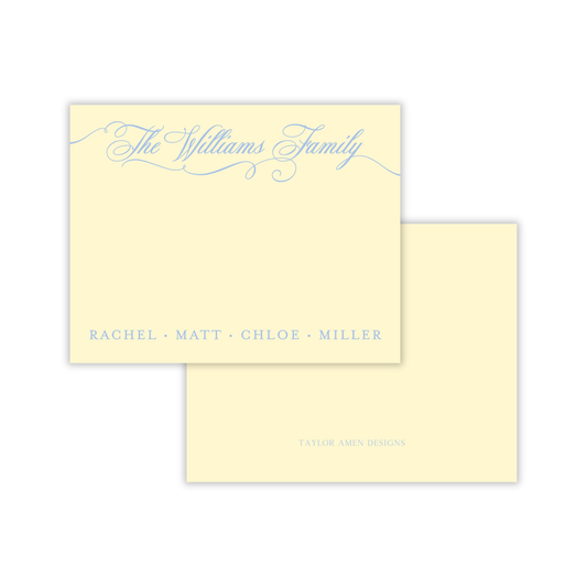 Colorway Classic Script Family Stationery